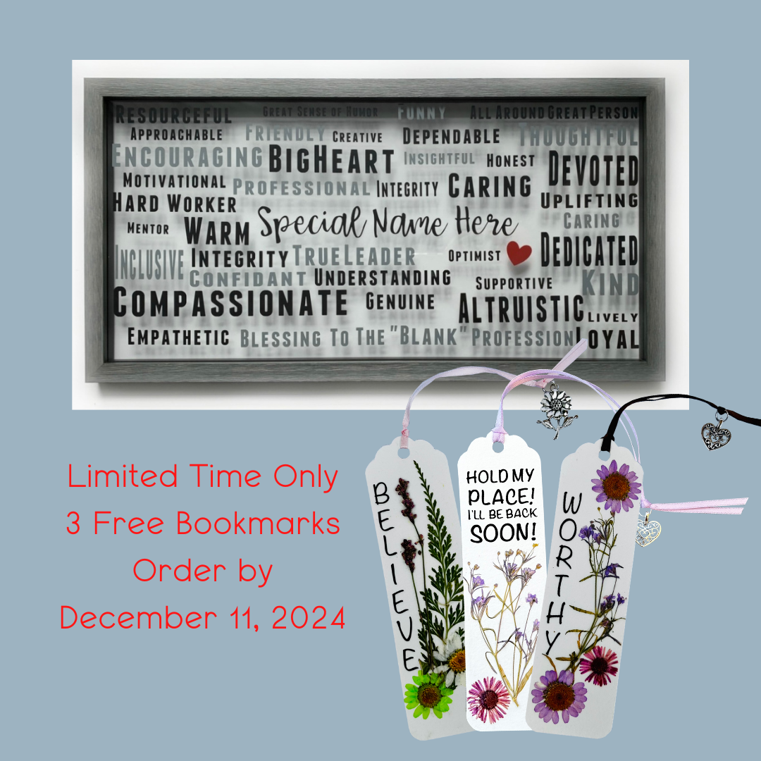 Holiday Special Bonus with Custom Personalized Plaque