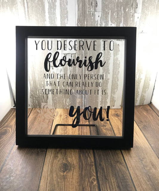 Affirmation Float Frame