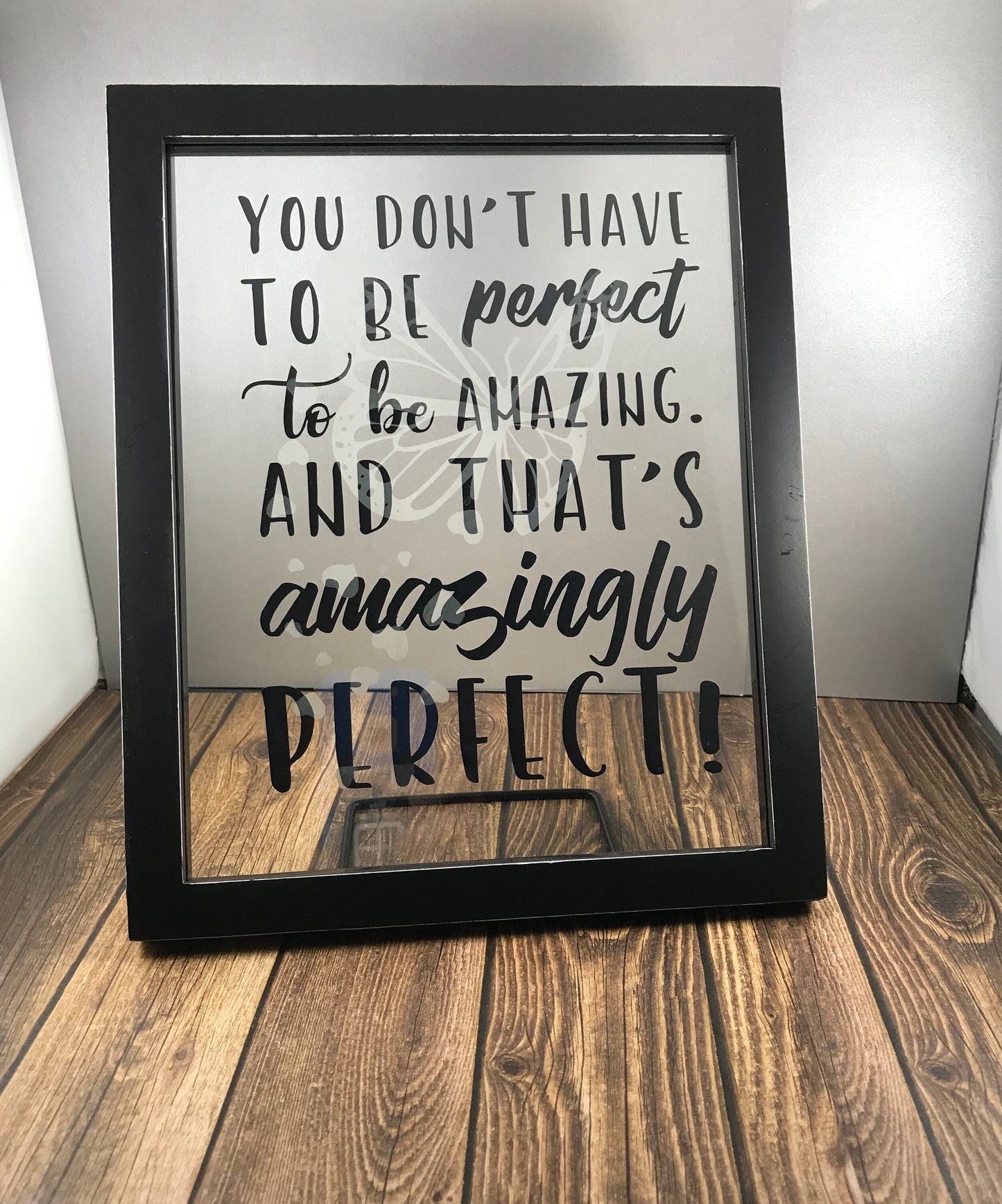 Motivational Float Frame Art