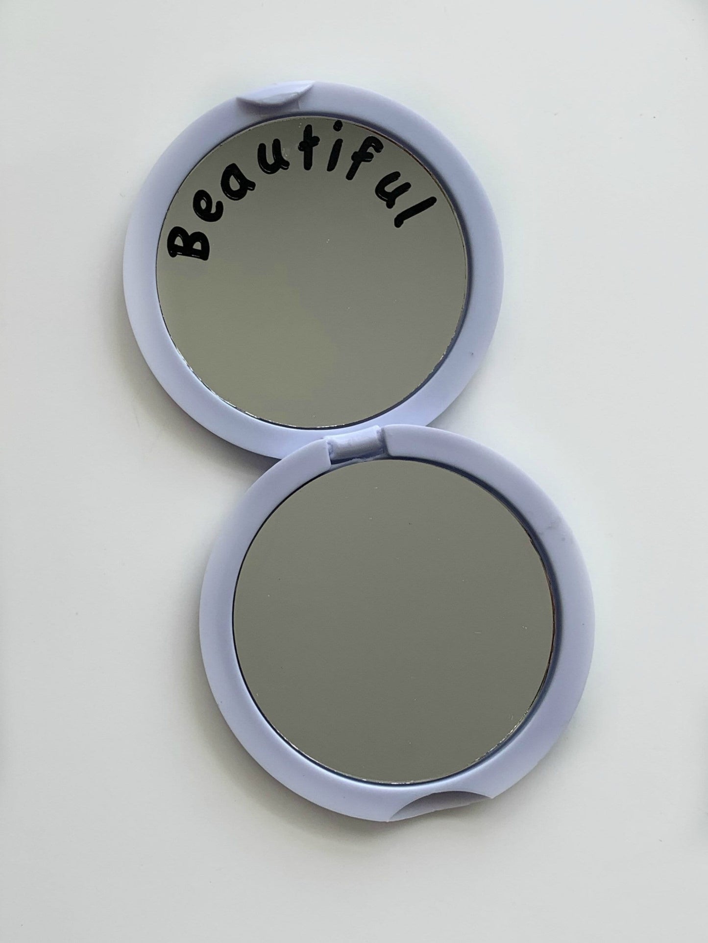 Pocket Mirror with Words of Affirmation