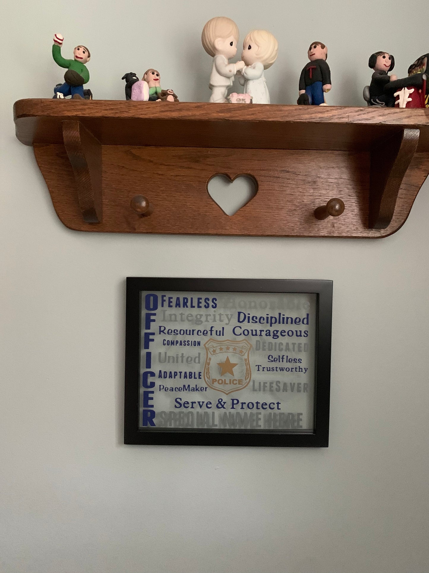 Personalized Police Officer Plaque